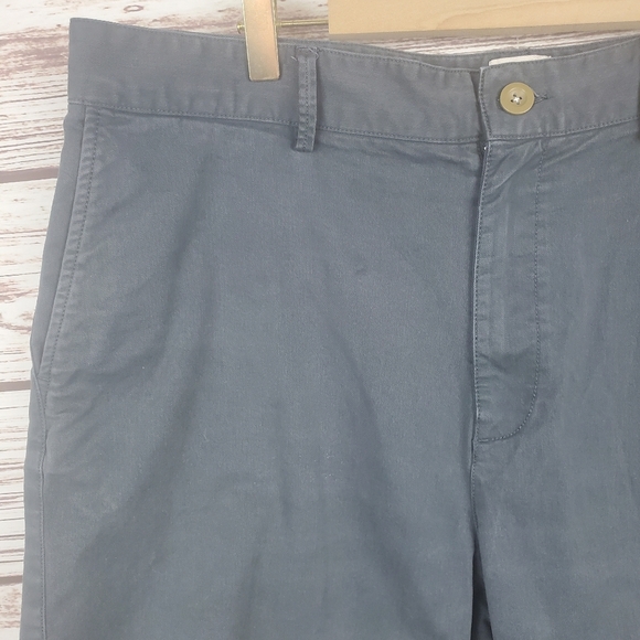 Flint And Tinder Size 36 Mens 365 Charcoal Grey Chino Khaki Shorts - Picture 2 of 9